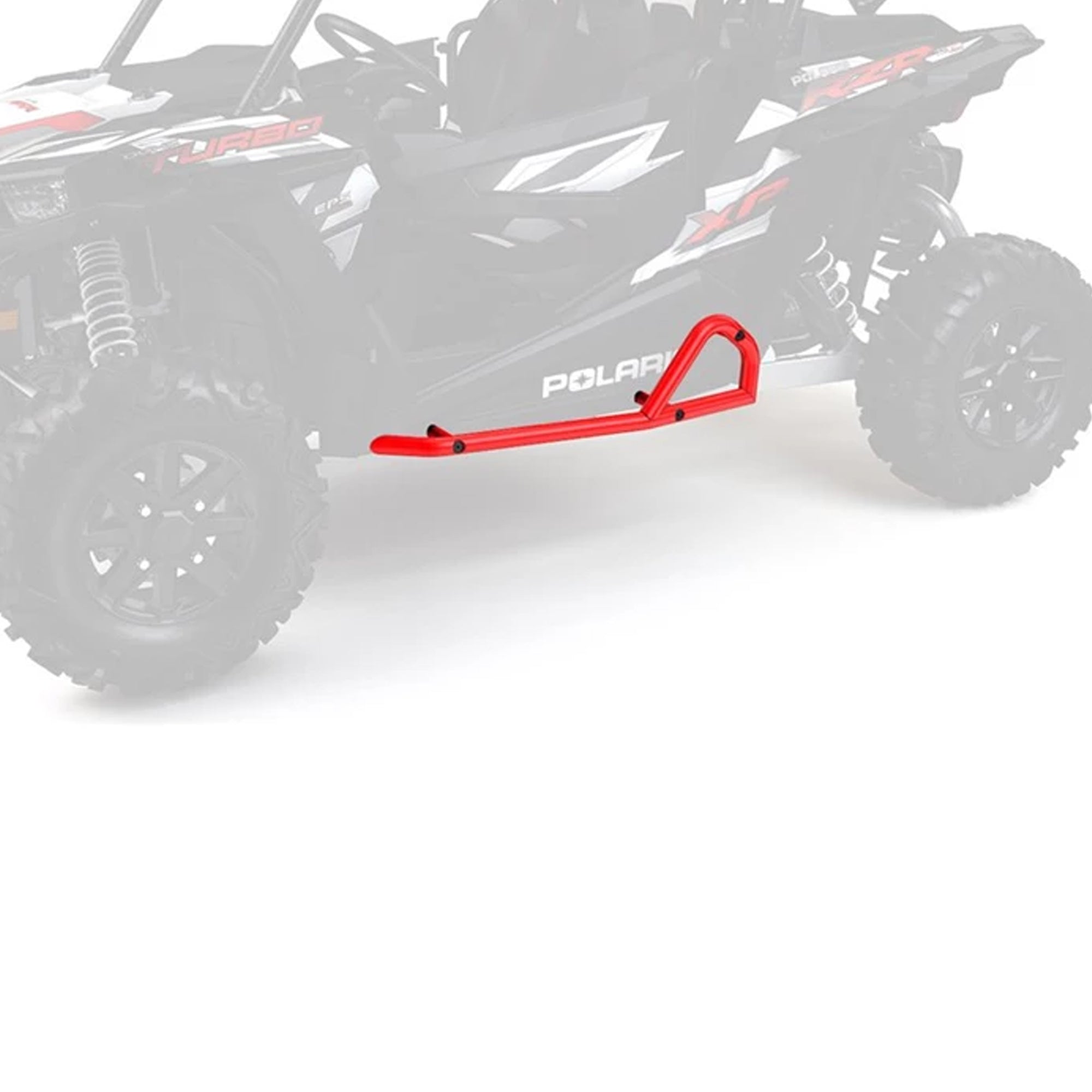 Polaris 2881586-293 Indy Red Extreme Kick Out Rock Sliders RZR XC 1000 900 XP
