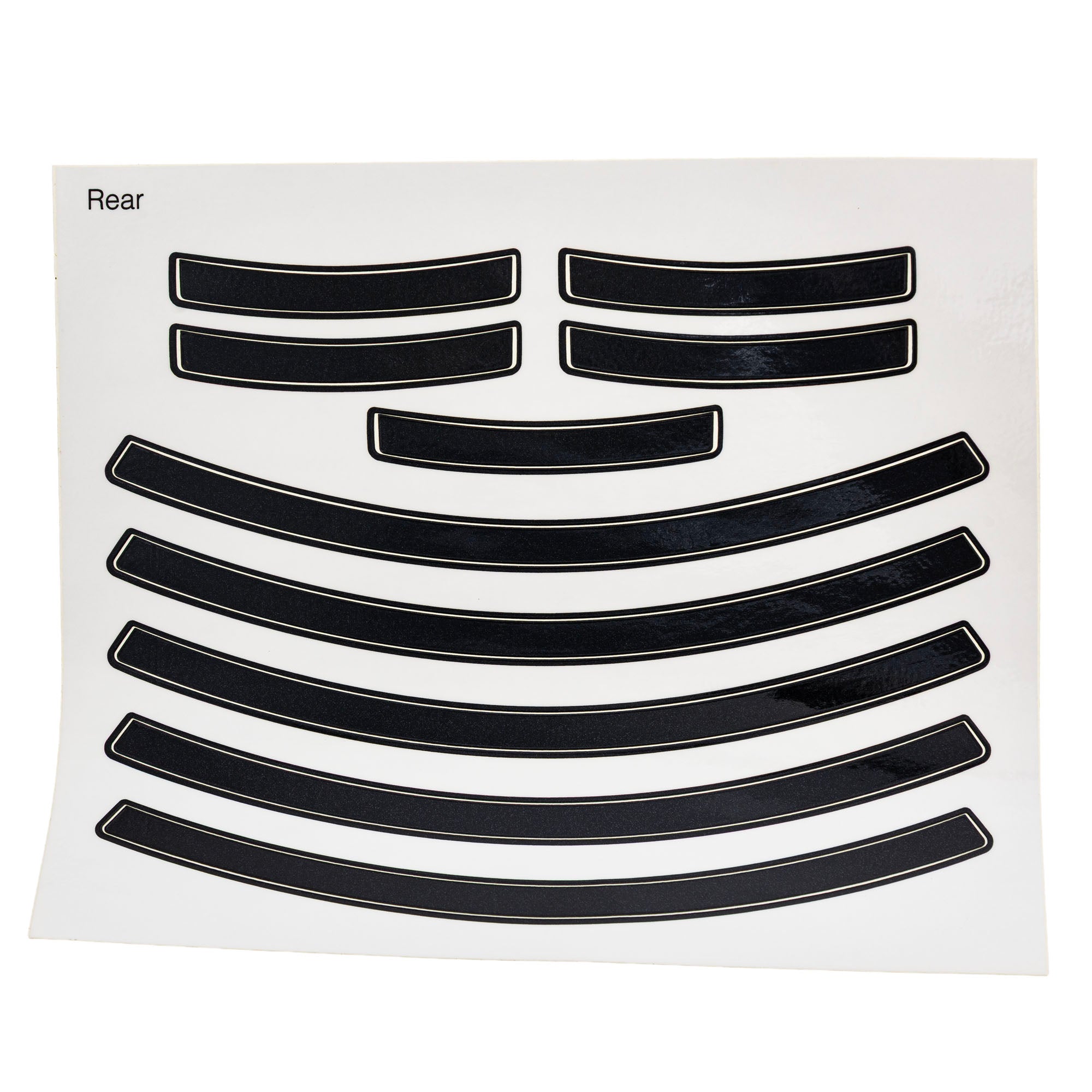 Slingshot Black Pearl Rim Mirror Accent Decal Kit 2881817-666
