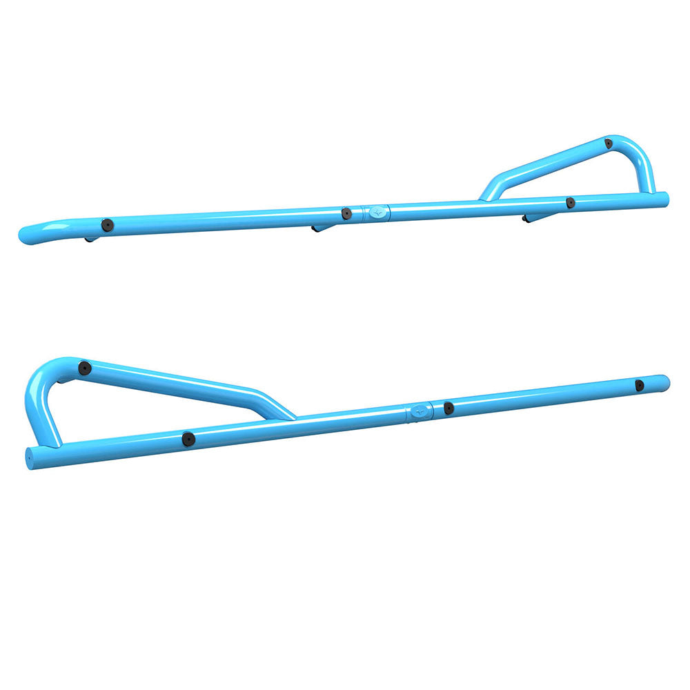 Polaris 2882079-737 Indian Sky Blue Four Seat Rock Sliders RZR 1000 900 XP