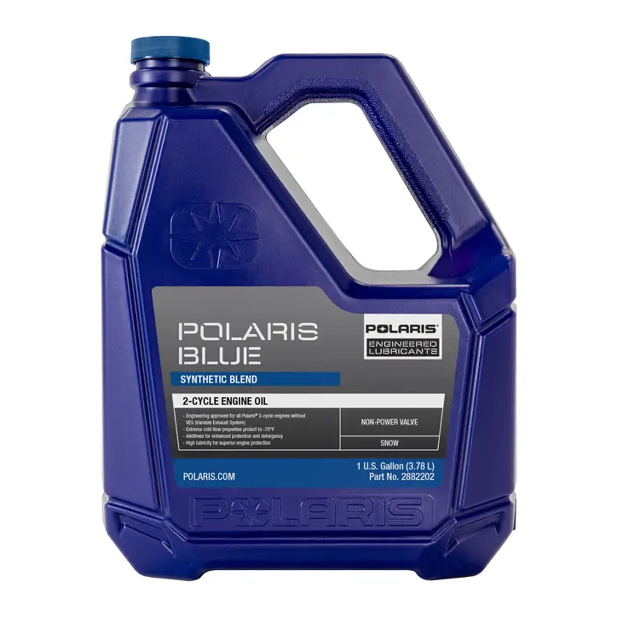 Polaris 2882202 Blue Oil 1 Gallon Jug Indy Switchback Voyager 550 2871097