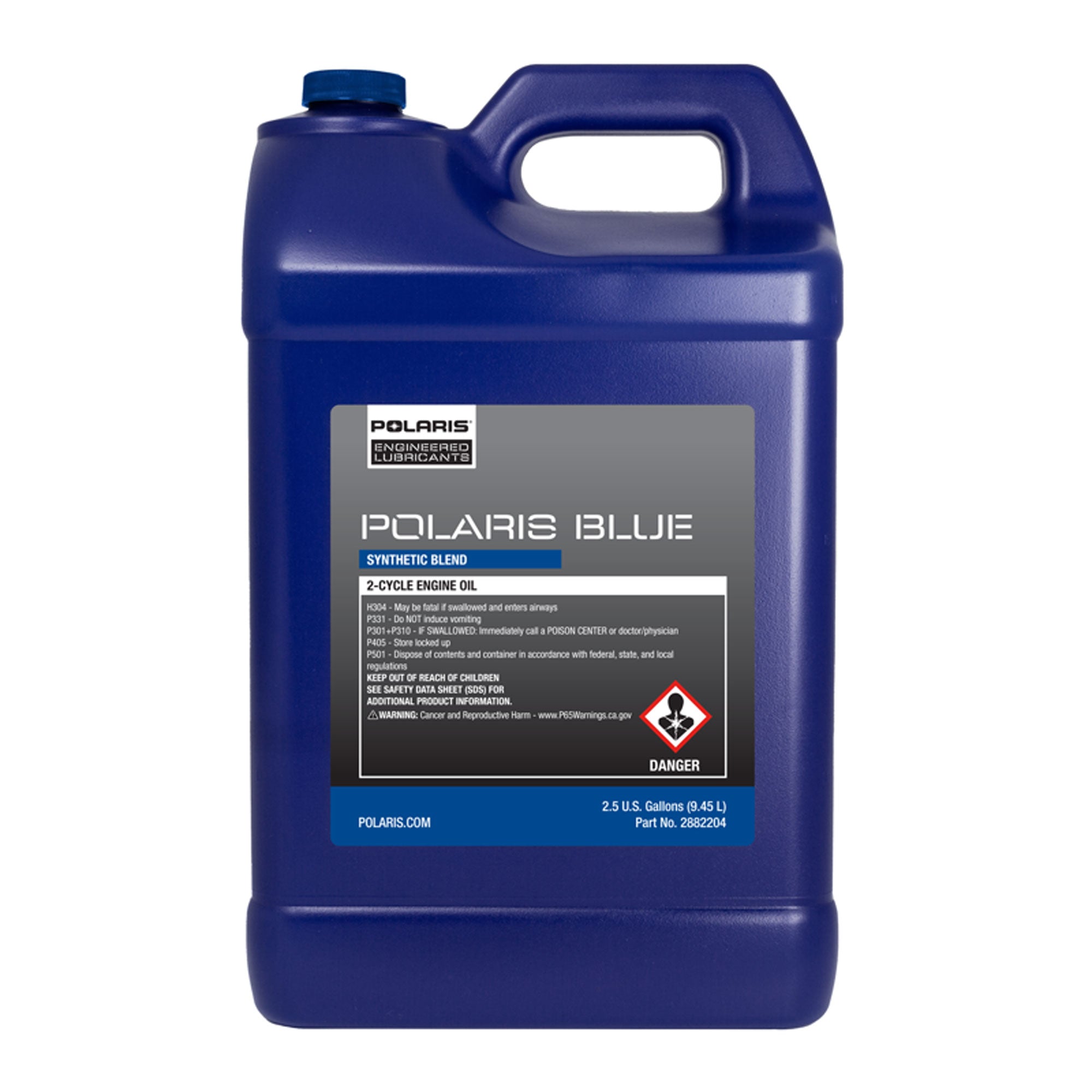 Polaris 2882204 Blue Premium Oil 2.5 Gallon Jug 2875038