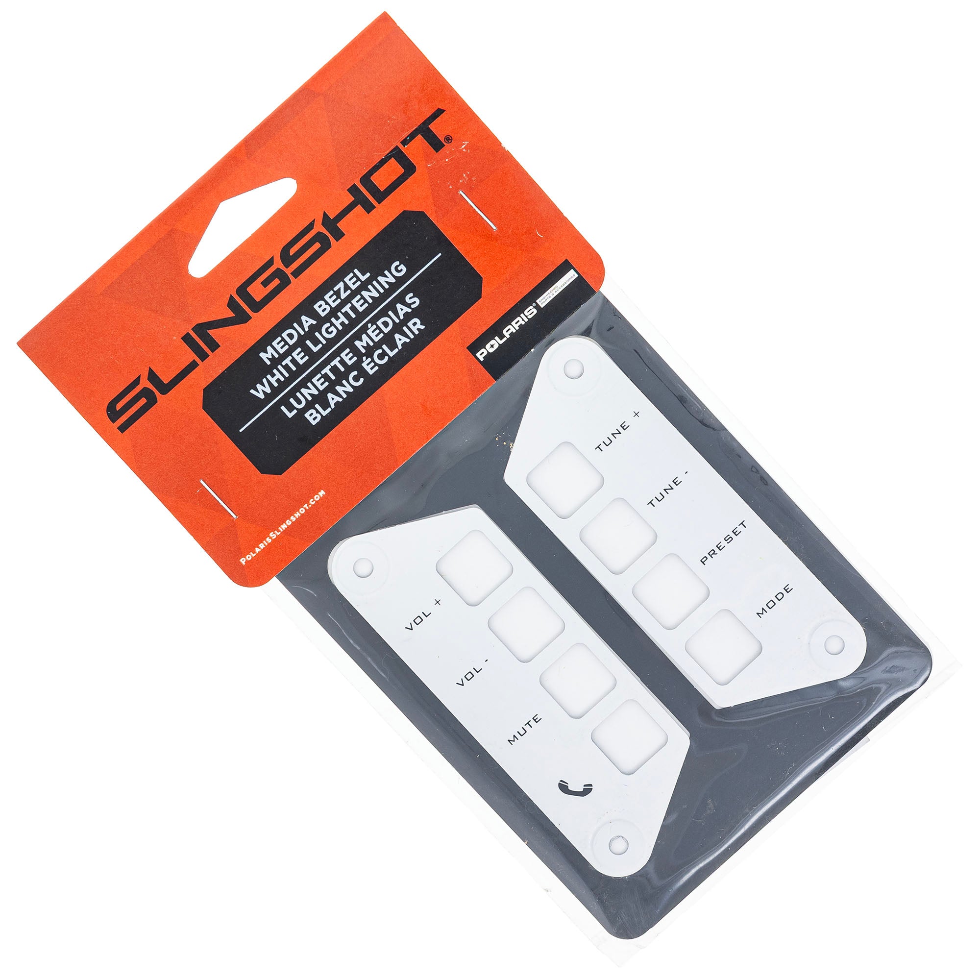 Polaris Slingshot 2882323-599 White Lightning Media Bezel Slingshot SLR SL