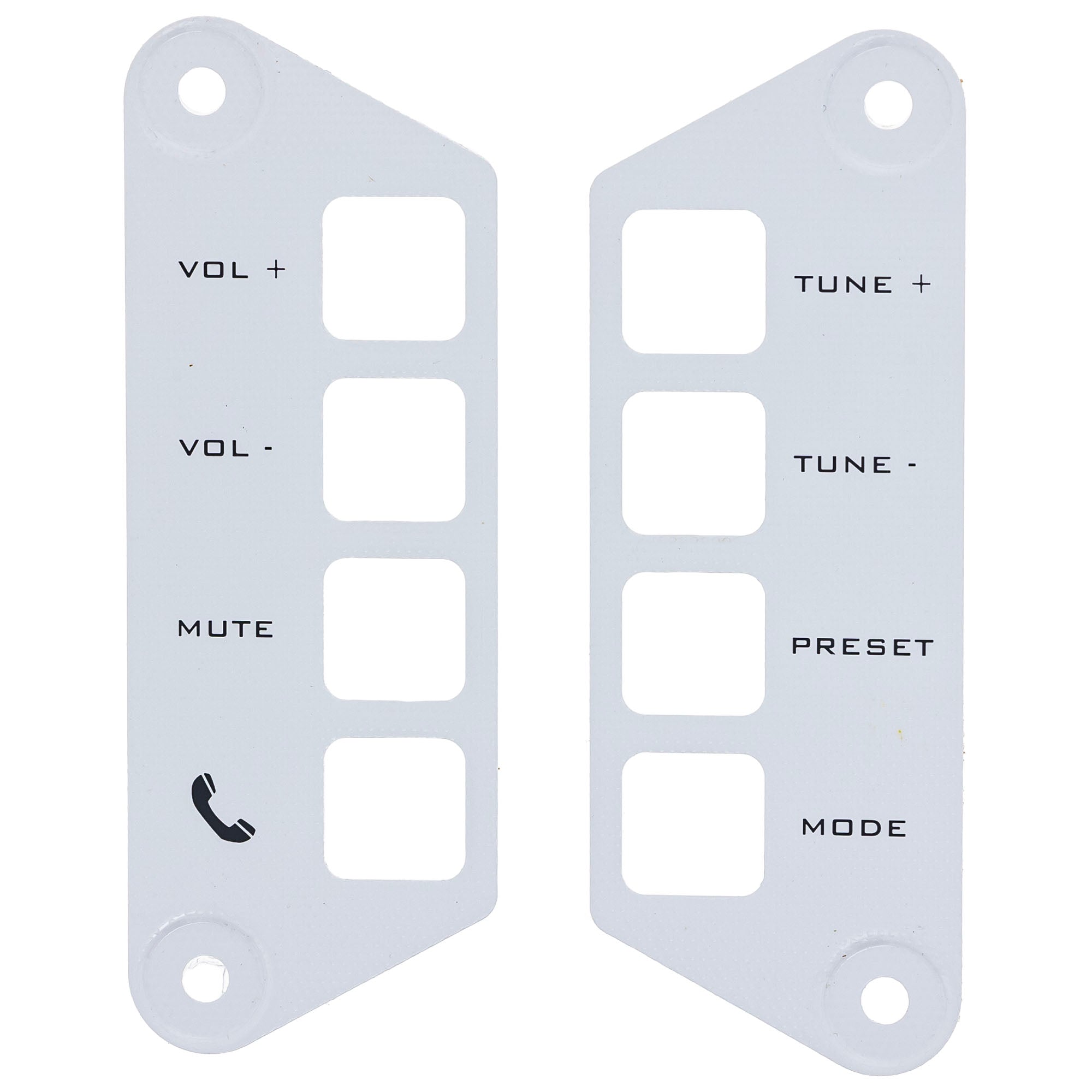 Slingshot White Lightning Media Bezel 2882323-599