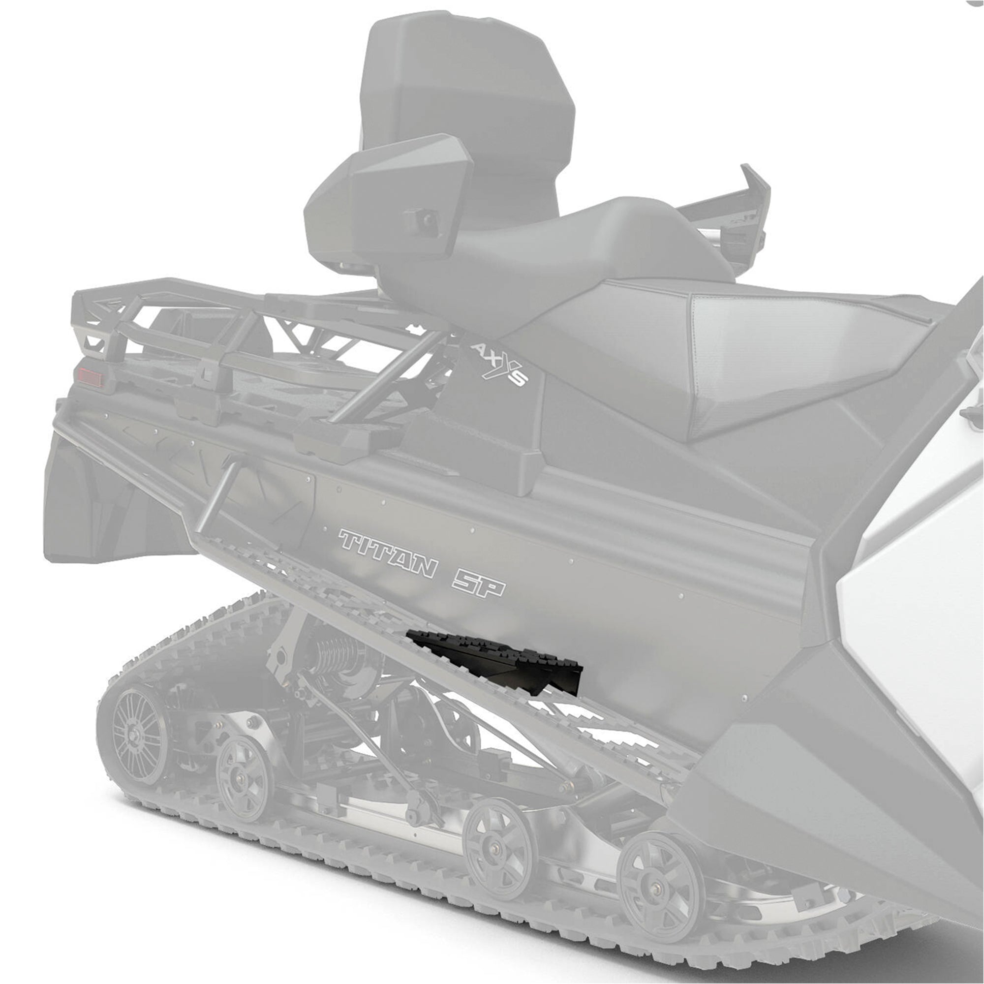 Polaris 2882797 Matte Black Passenger Footrests XC Titan 800 XC SP 2018-2024