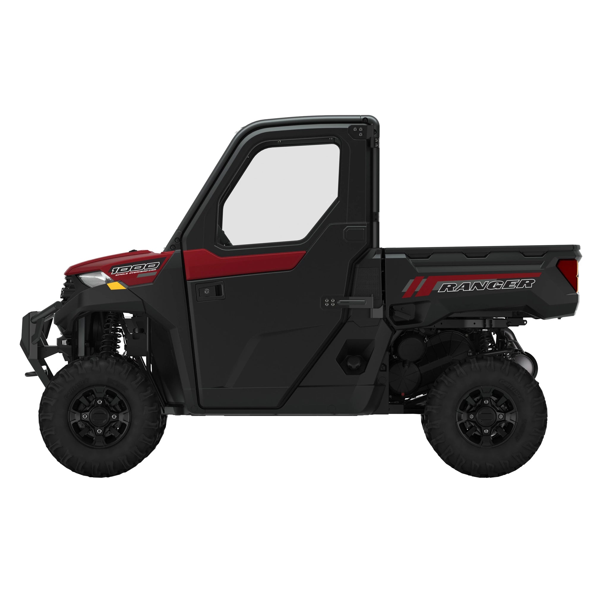 Polaris Matte Sunset Red Front Door Accent Panel 2882870-669
