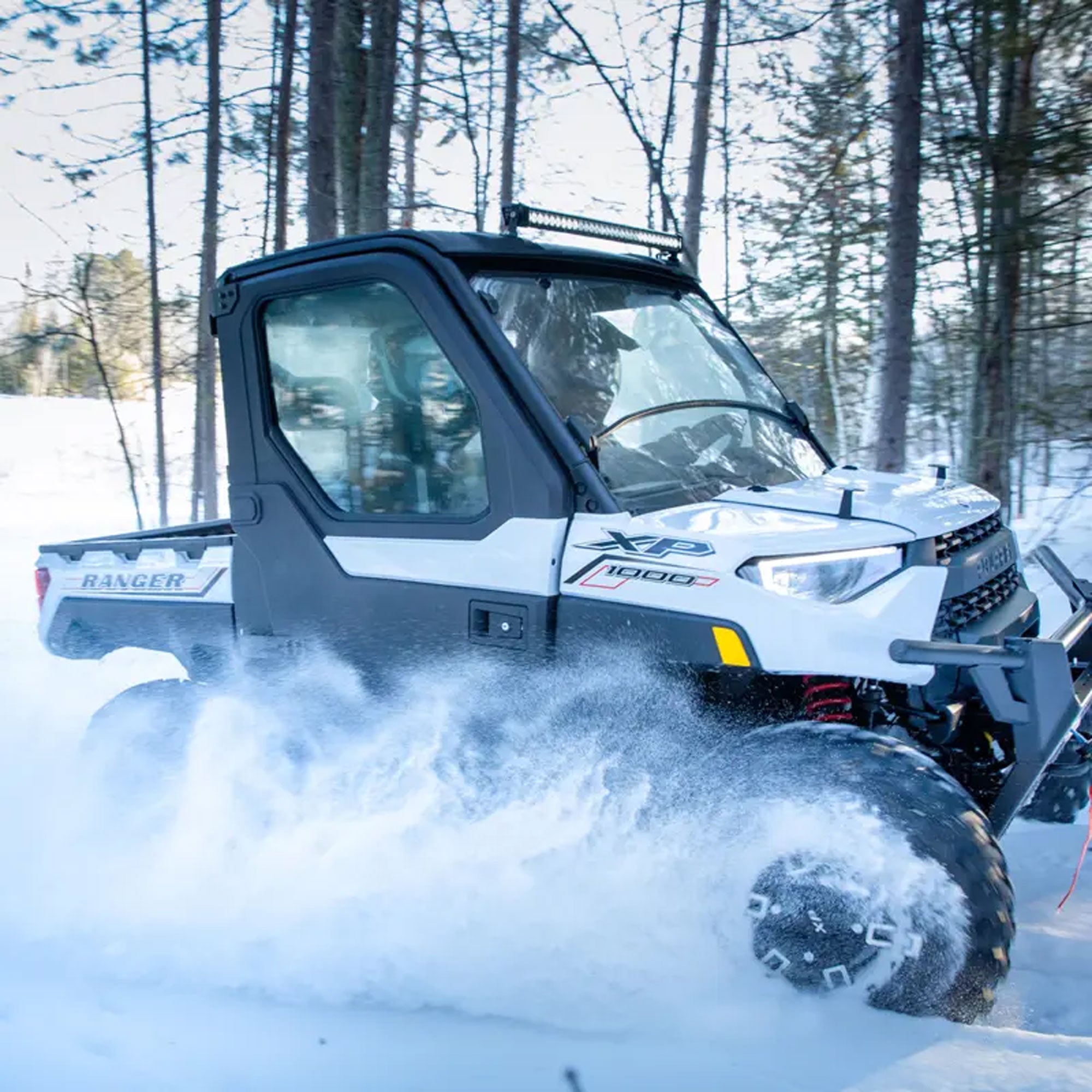 Polaris 2883499-342 Solar Red Front Exterior Accent Door Panel OEM Ranger 1000 XP Crew