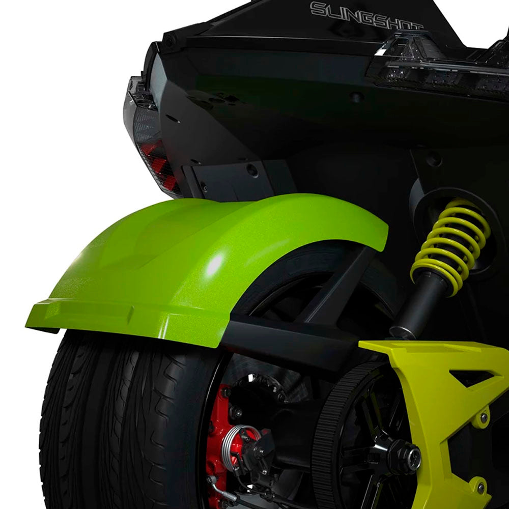 Polaris Poison Green Rear Fender 2883847-772