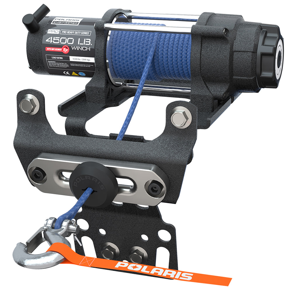 Polaris 2883861 Pro HD 4500lb Winch with Rapid Rope General 1000 XP 4 2016-2025