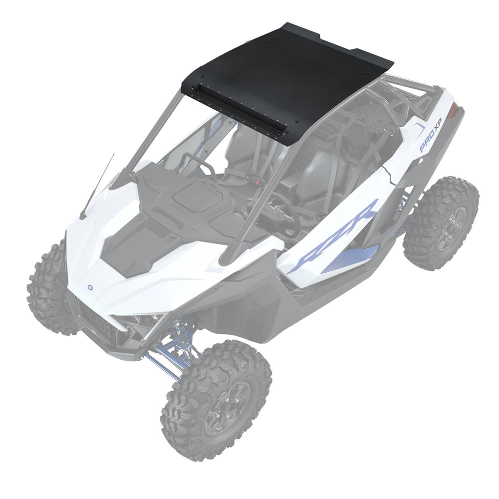 Polaris 2883961-458 Matte Black Light Pocket 2-Seat Roof RZR XP Turbo S 4