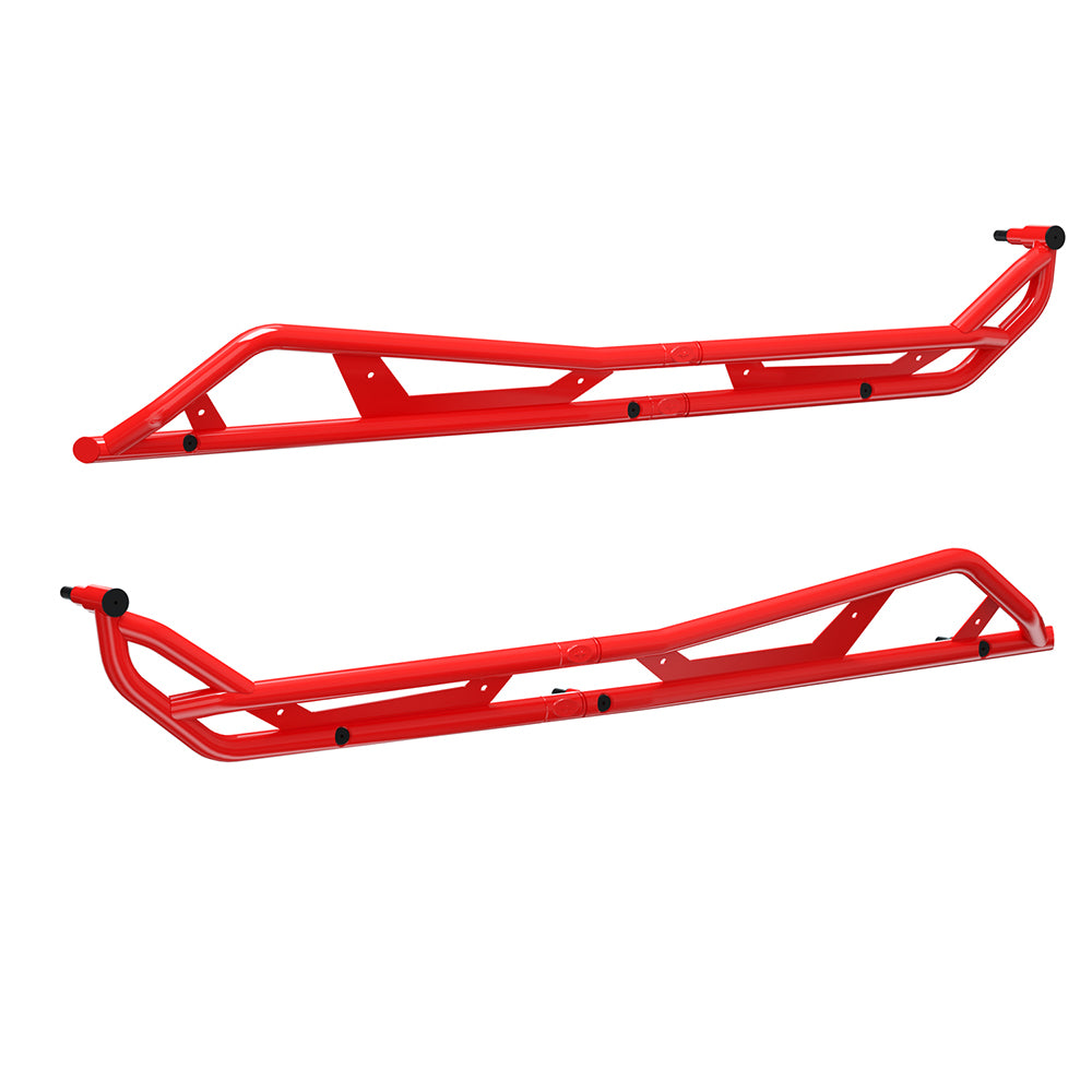 Polaris Indy Red Kick Out Rock Sliders 2883988-293