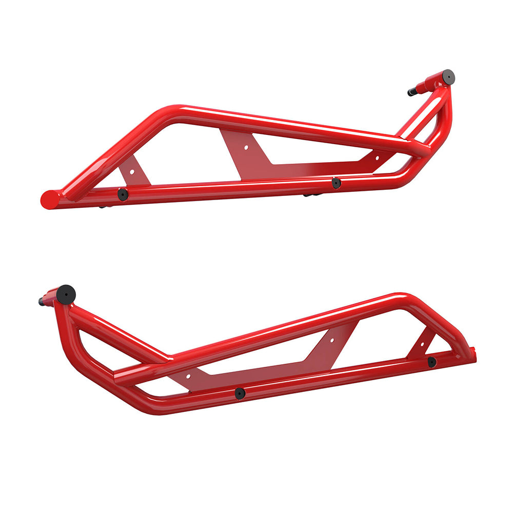 Polaris Indy Red Extreme Kick Out Rock Sliders 2883997-293