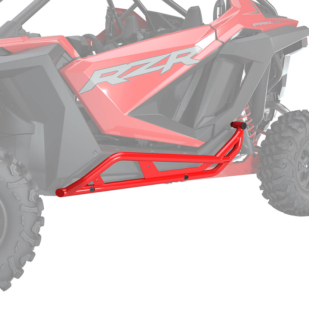 Polaris Indy Red Extreme Kick Out Rock Sliders 2883997-293 alternate view