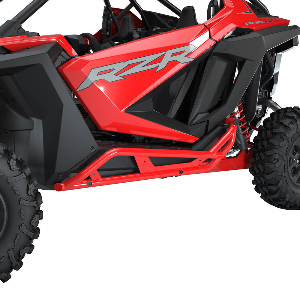 Polaris Indy Red Extreme Kick Out Rock Sliders 2883997-293 additional view