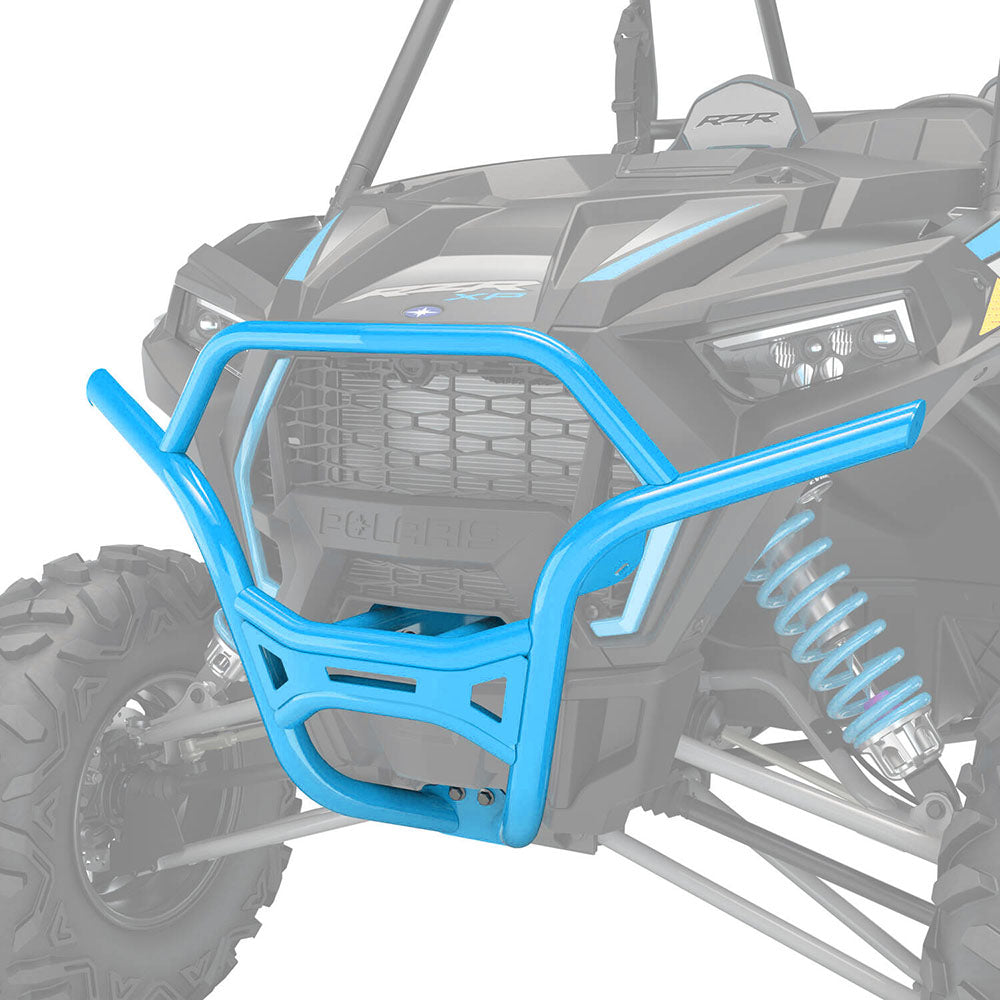 Polaris Indian Sky Blue Front Low Profile Bumper 2884019-737 additional view
