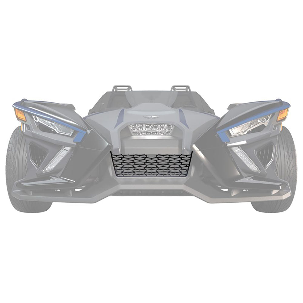 Slingshot Stealth Gray Azure Crystal Front Grille 2884148-834 alternate view