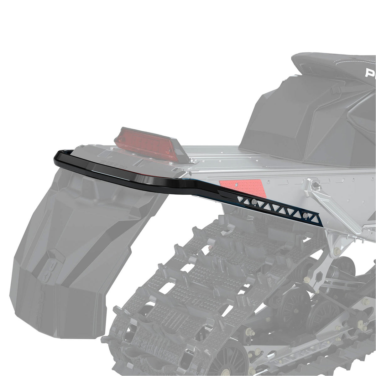 Polaris Gloss Black Rear Bumper 2884257-067
