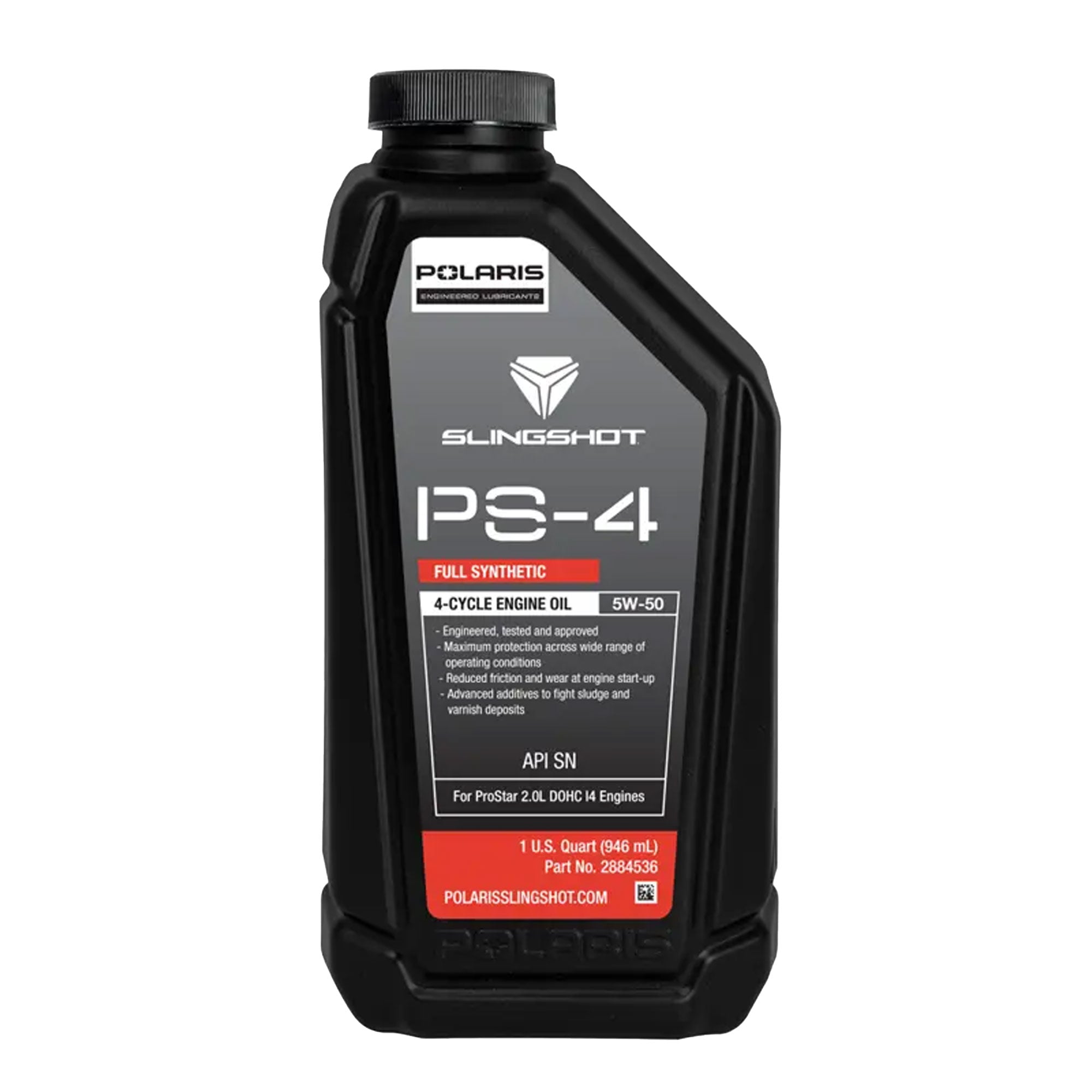 Polaris 2884536 PS-4 Full Synthetic Oil 1 Quart