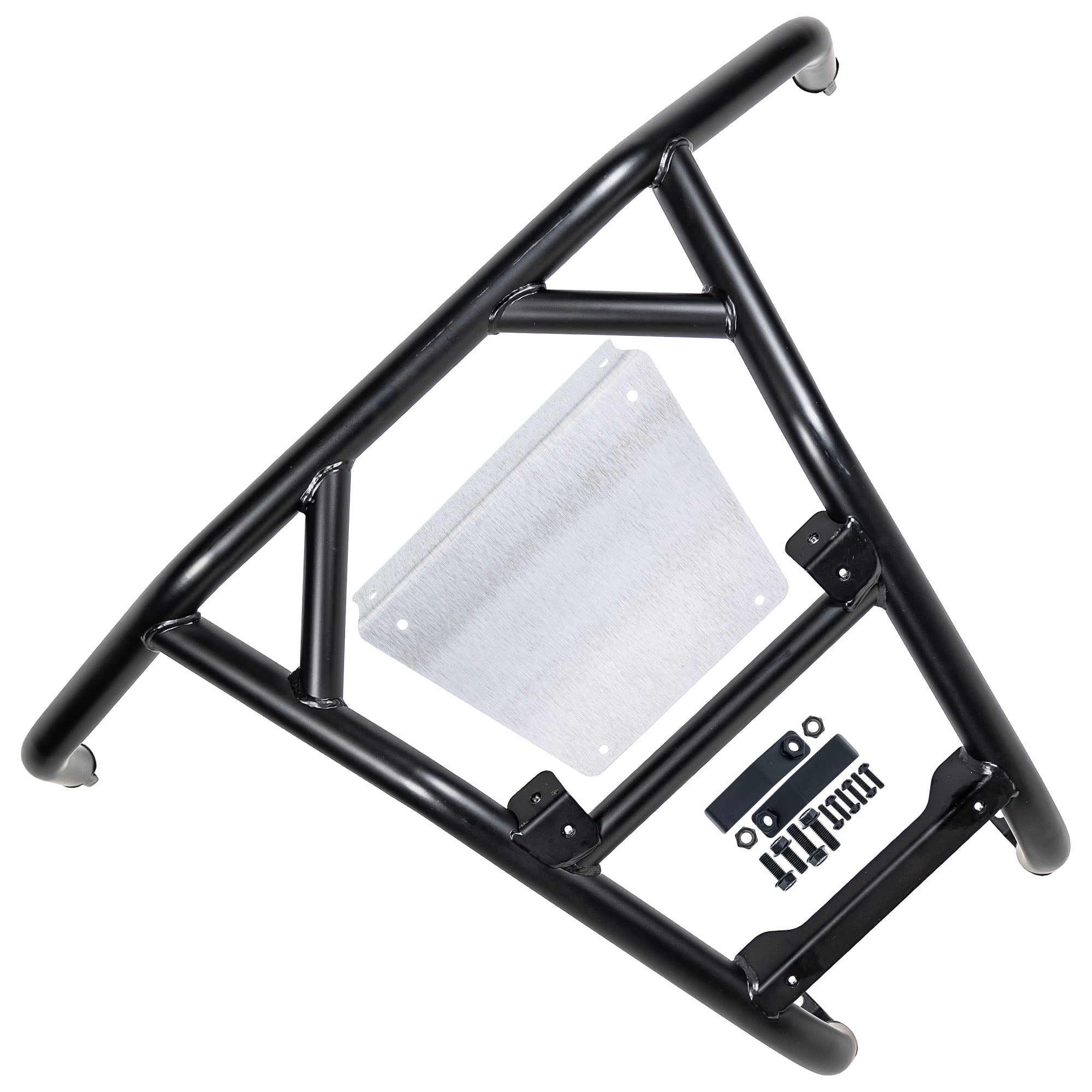 Polaris 2884585-458 Matte Black Rear Pre Runner Bumper RZR XP Turbo 4