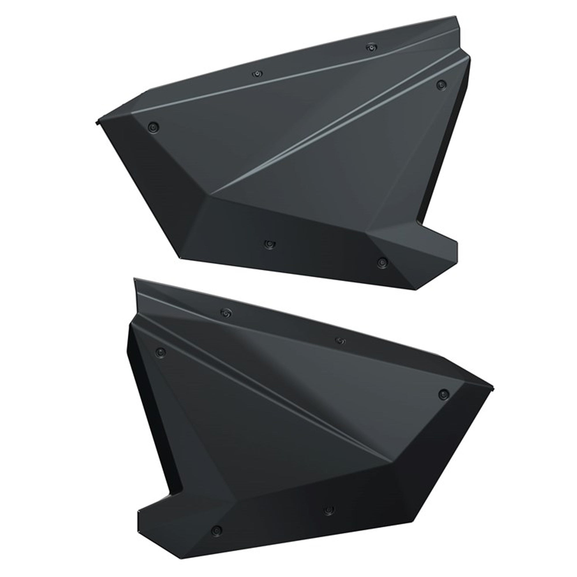 Polaris 2884659-458 Matte Black Aluminum 2-Seat Doors RZR XP Turbo 2020-2024