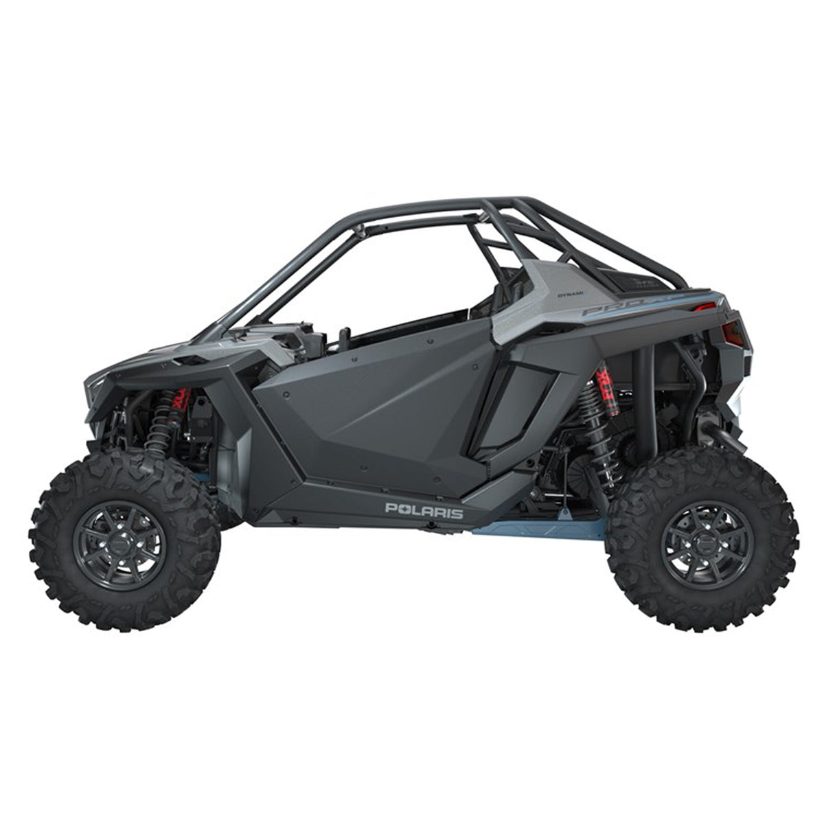 Polaris Matte Black Aluminum 2-Seat Doors 2884659-458 2020-2024