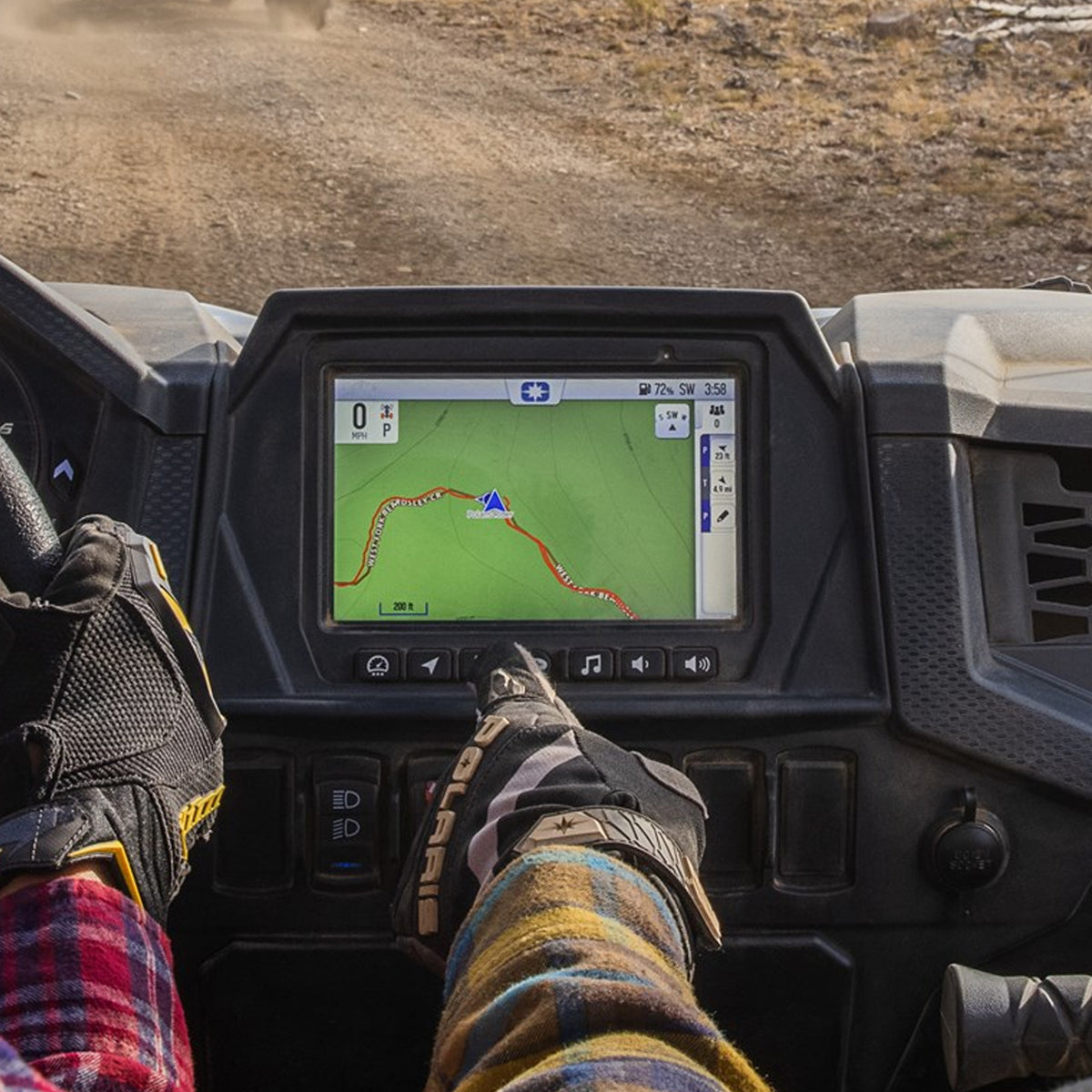 Polaris 2884731 Ride Command Mount Kit RZR 1000 900 S 2022-2025