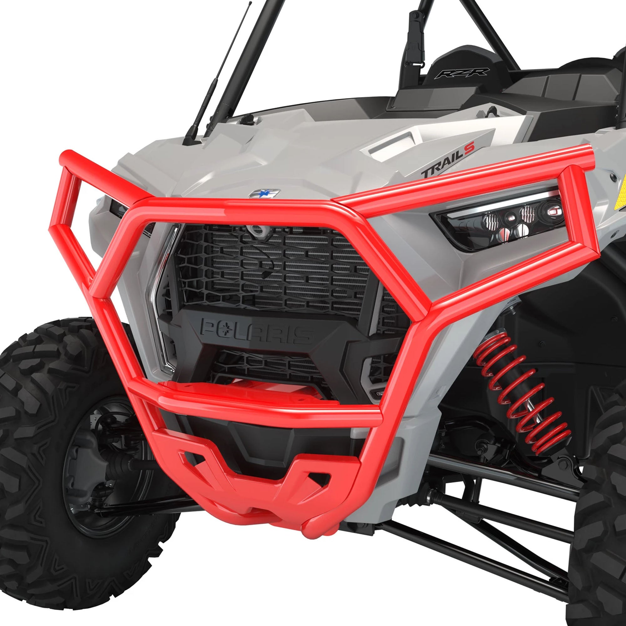 Polaris 2884732-293 Indy Red Front High Coverage Bumper 2021-2023 RZR XP 1000 Trail Turbo