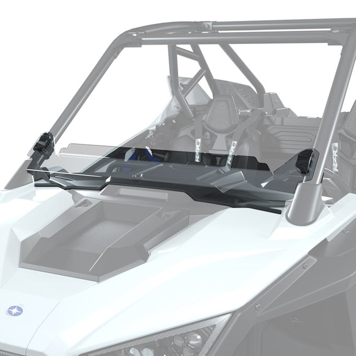 Polaris Lock & Ride Low Half Windshield 2884746 alternate view