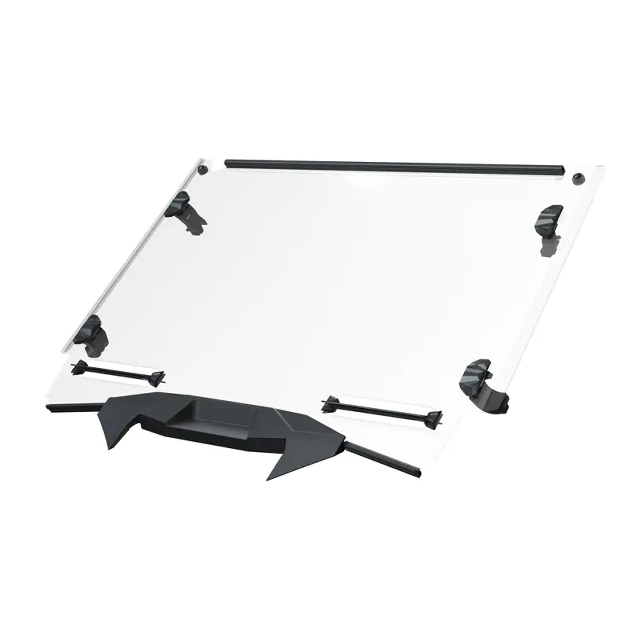 Polaris 2884747 Lock & Ride Full Vented Poly Windshield RZR XP Turbo 4