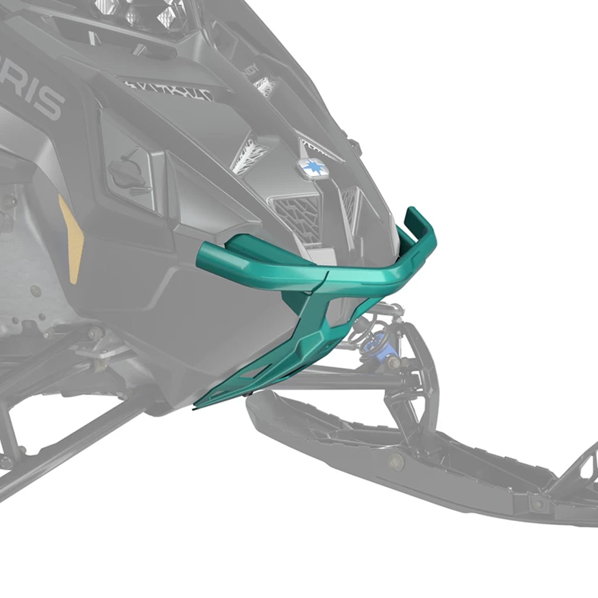 Polaris 2884817-887 Radiant Green Sentry Front Bumper Indy Switchback RMK 850