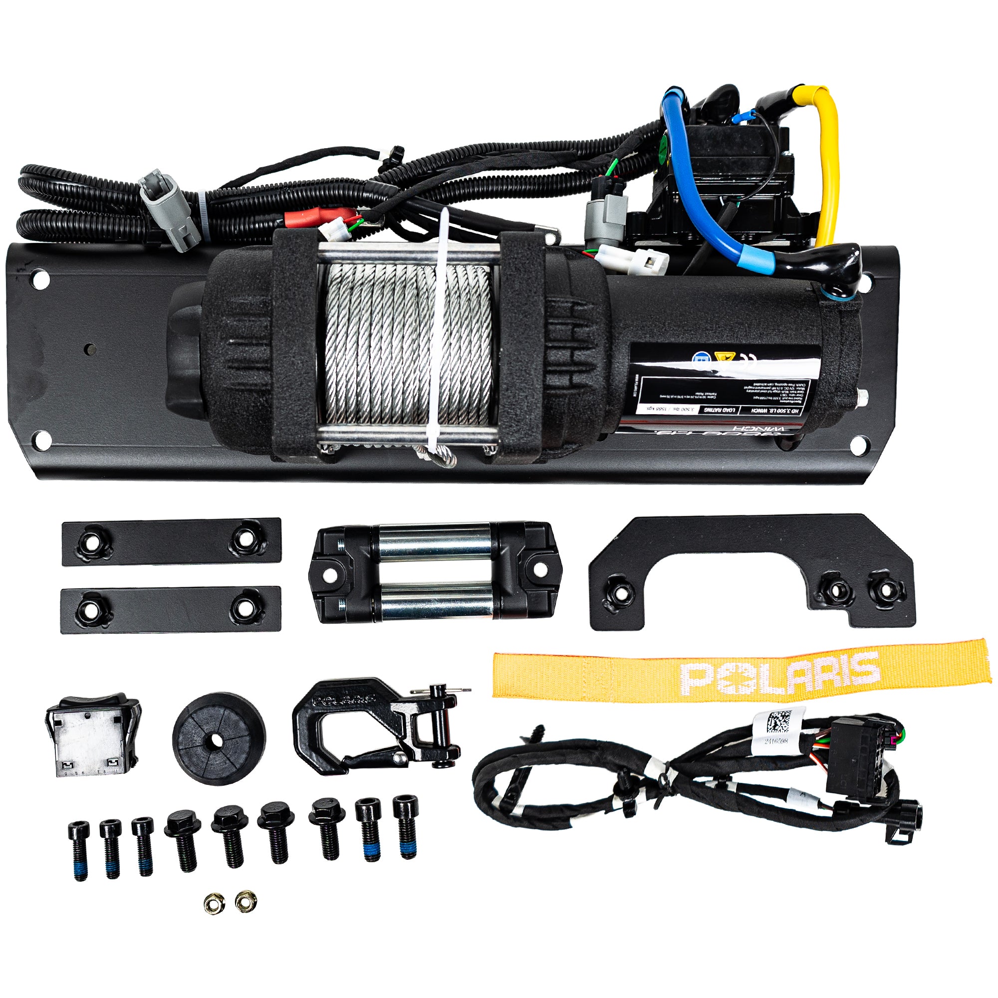 Polaris 2884835 Heavy Duty 4,500 LB Winch RZR 1000 XP 4 2891062 2024-2025