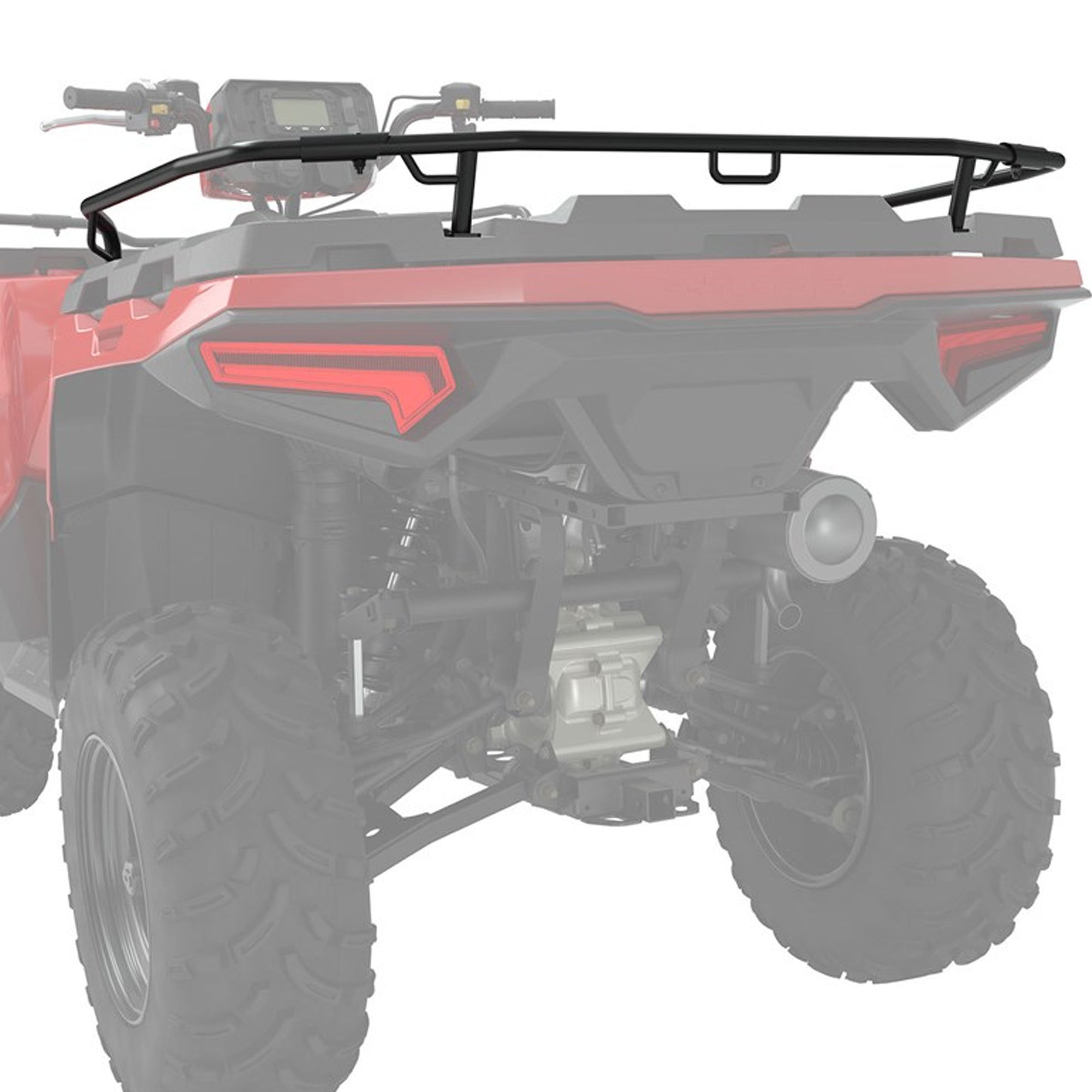 Polaris Black Rear Rack Extender 2884841 Sportsman Touring 570