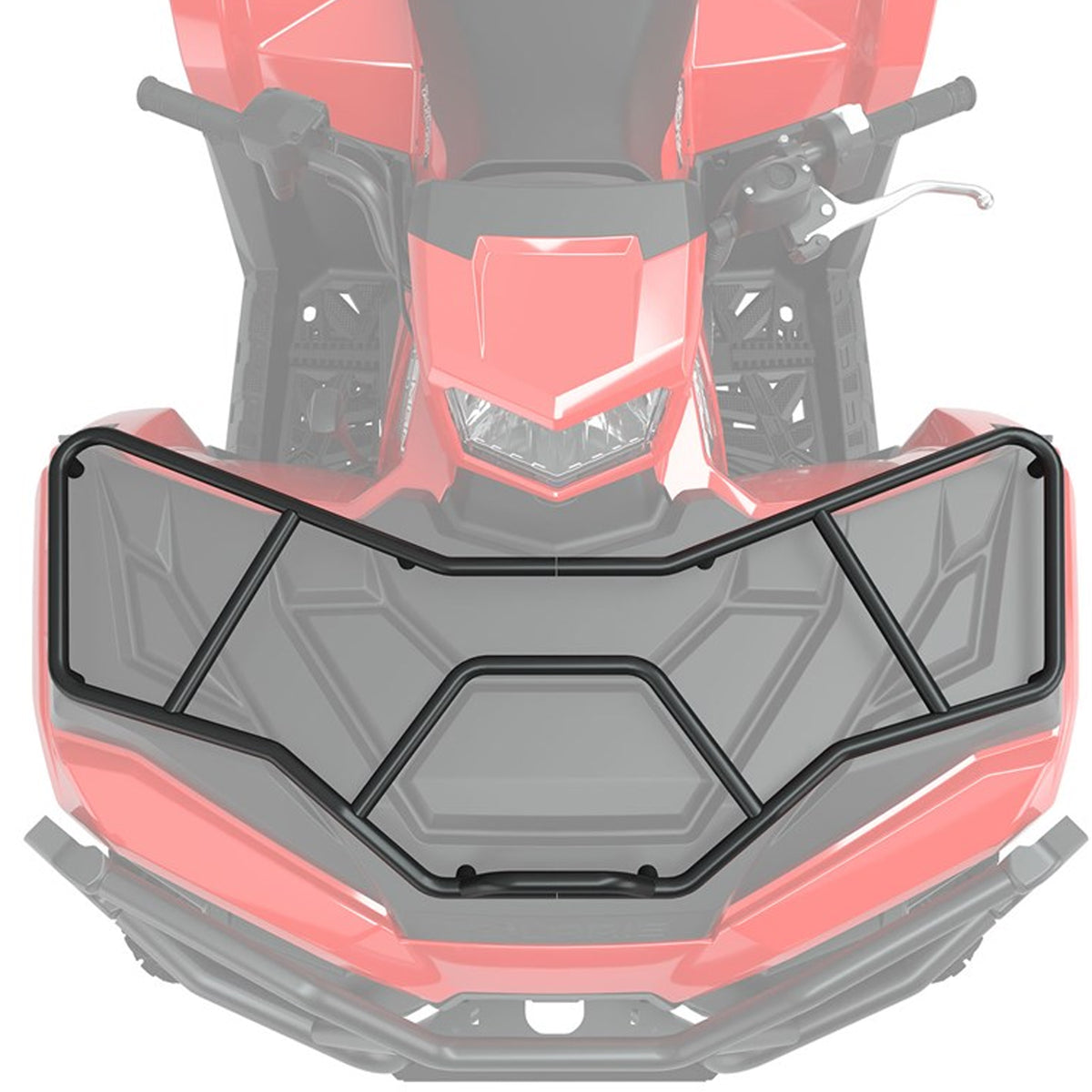 Polaris Black Front Utility Rack 2884842 additional view