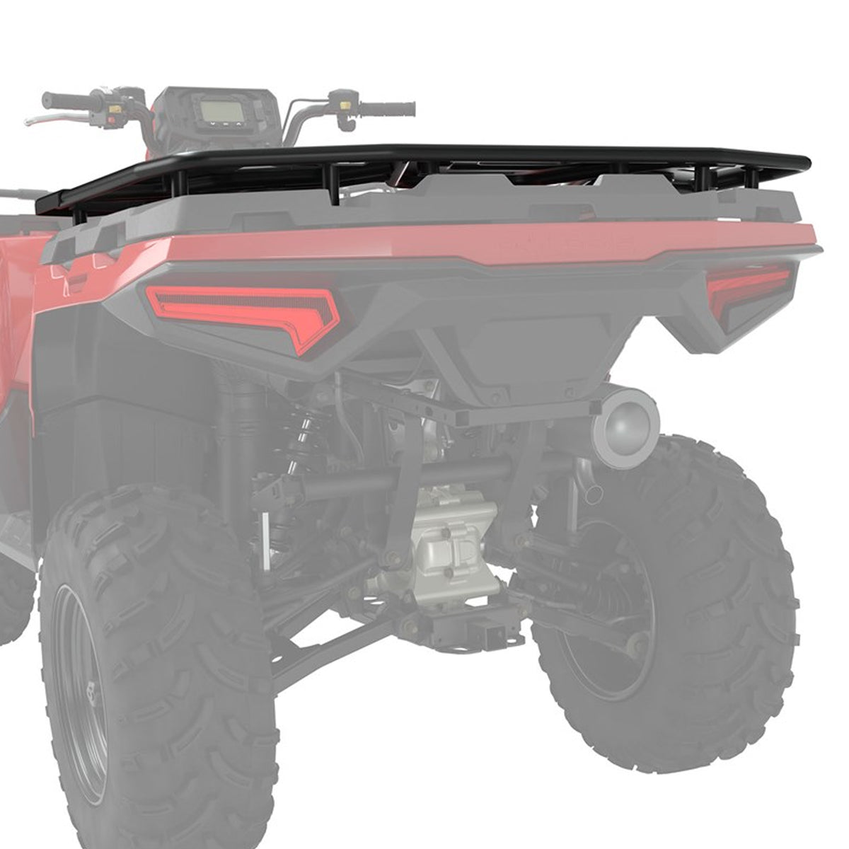 Polaris Black Rear Utility Rack 2884843 Sportsman Touring 570