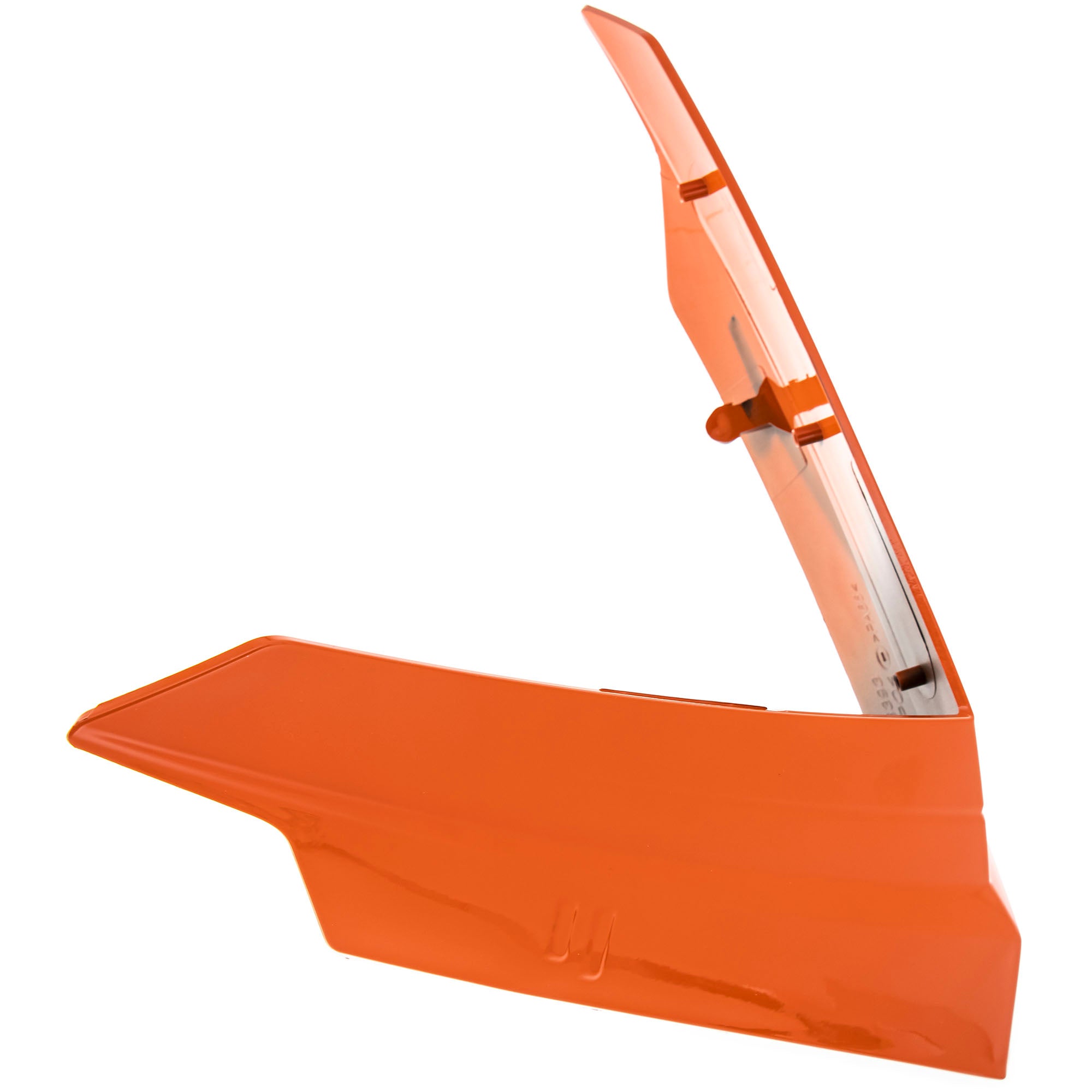 Polaris Orange Burst Low Windshield Bezel 2884936-647