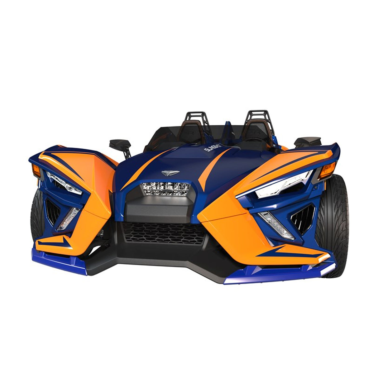 Slingshot Sonic Blue Front Wing Guards 2884948-606 additional view
