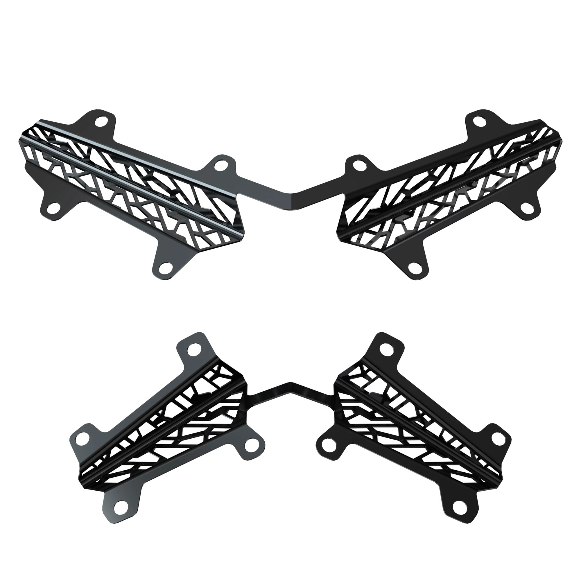 Polaris 2884979-067 Gloss Black Matryx Grill Inserts Indy Switchback RMK 850 650