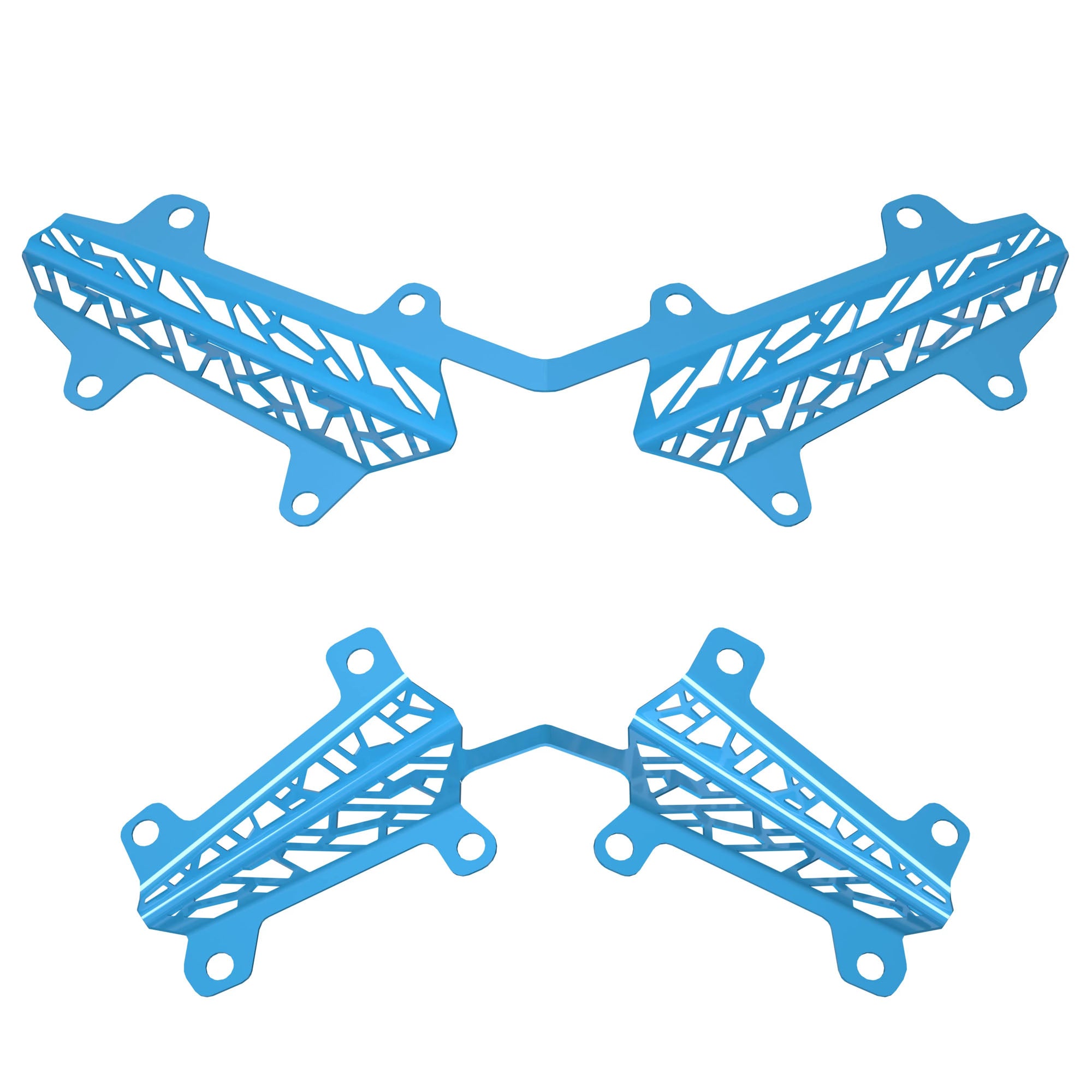 Polaris 2884979-737 Indian Sky Blue Matryx Grill Inserts Indy Switchback RMK 850