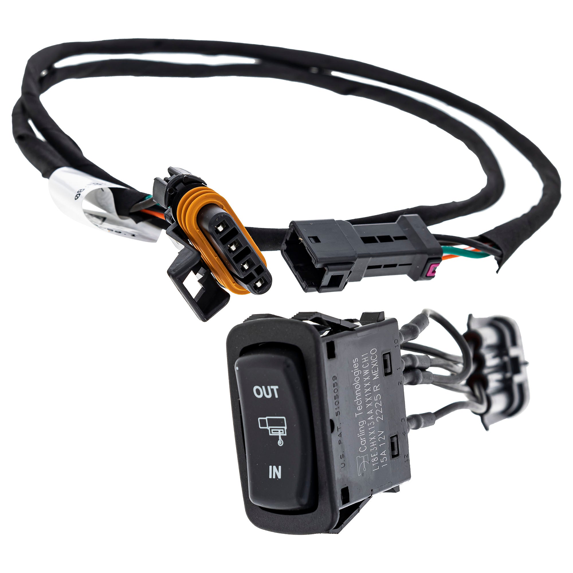 Polaris 2889050 Dash Winch Switch Kit Ranger Trail Boss 1000 XP Crew 2018-2023