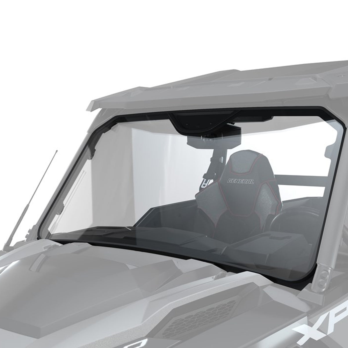 Polaris Full Glass Windshield 2889064 alternate view