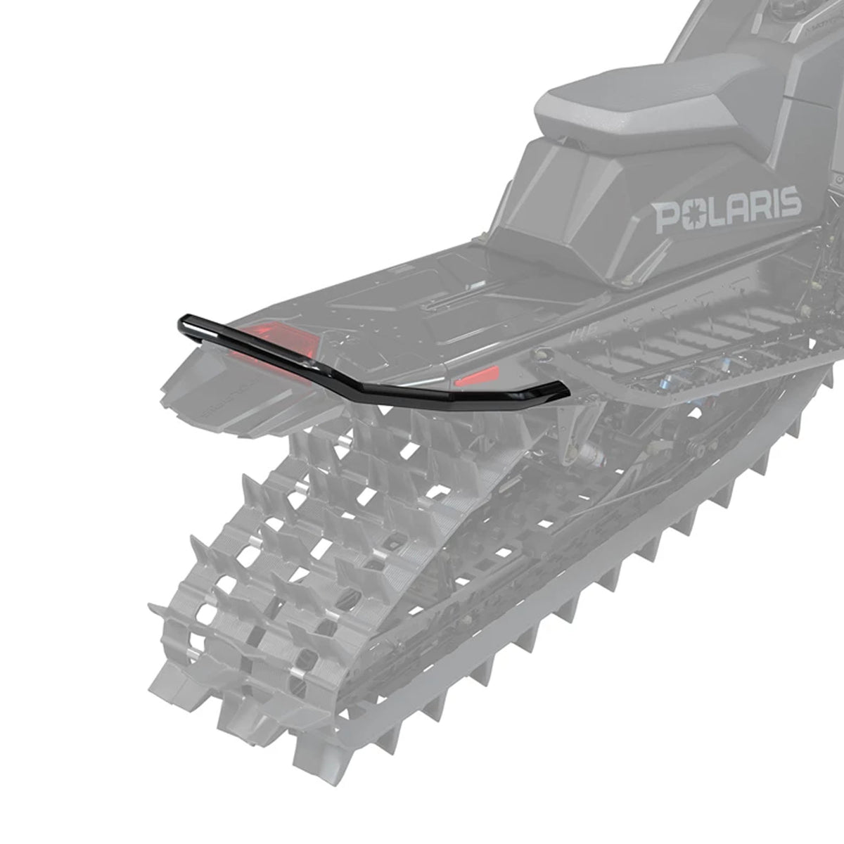 Polaris Black Rear Sentry 146" Mountain Bumper 2889351-067