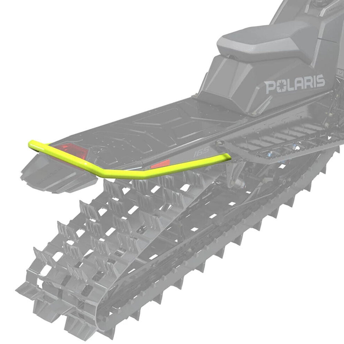 Polaris Lifted Lime Rear 155" Sentry Bumper 2889352-801