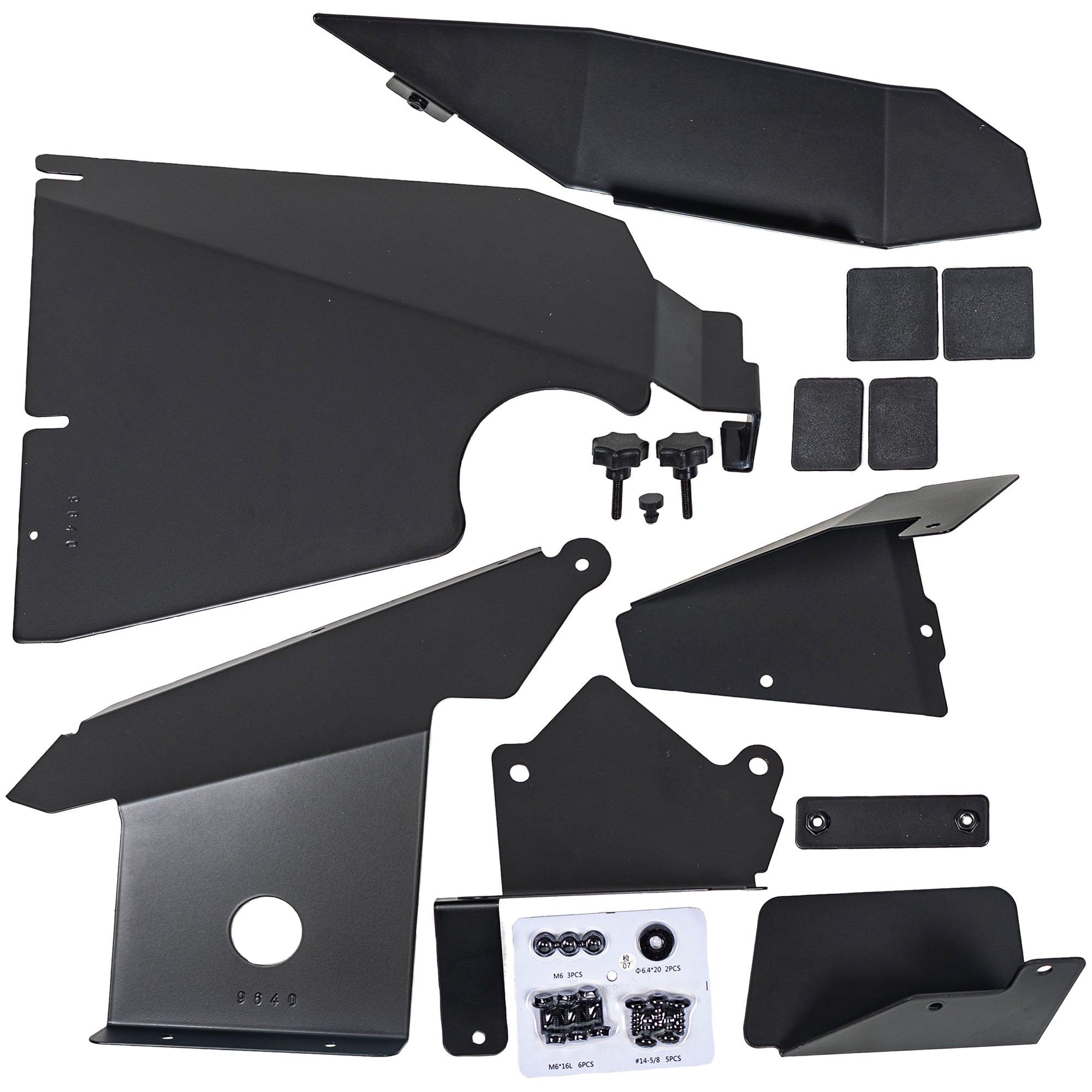 Polaris 2889640 Mud Guards RZR Ranger Trail Boss 1000 XP Crew 2018-2024