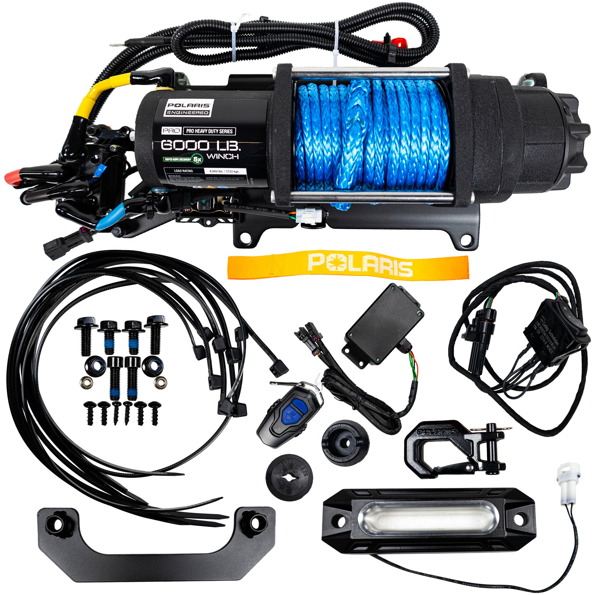 Polaris 2889693 Pro HD 6000lb Winch Ranger Trail Boss 1000 XP Crew 2882710