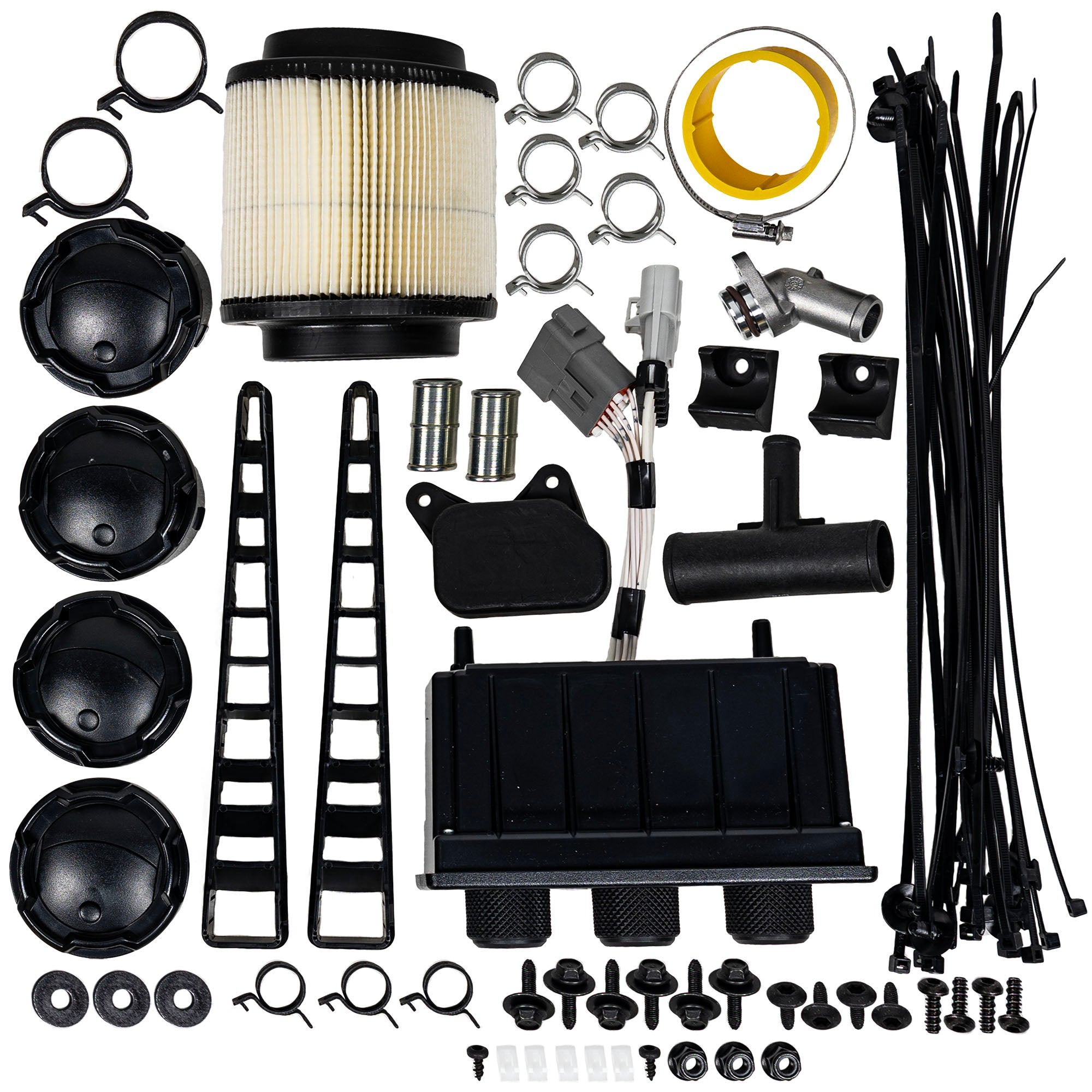 Polaris 2889745 Heater Kit Defrost Three Cooling Fan Speeds Dash-Mounted Control