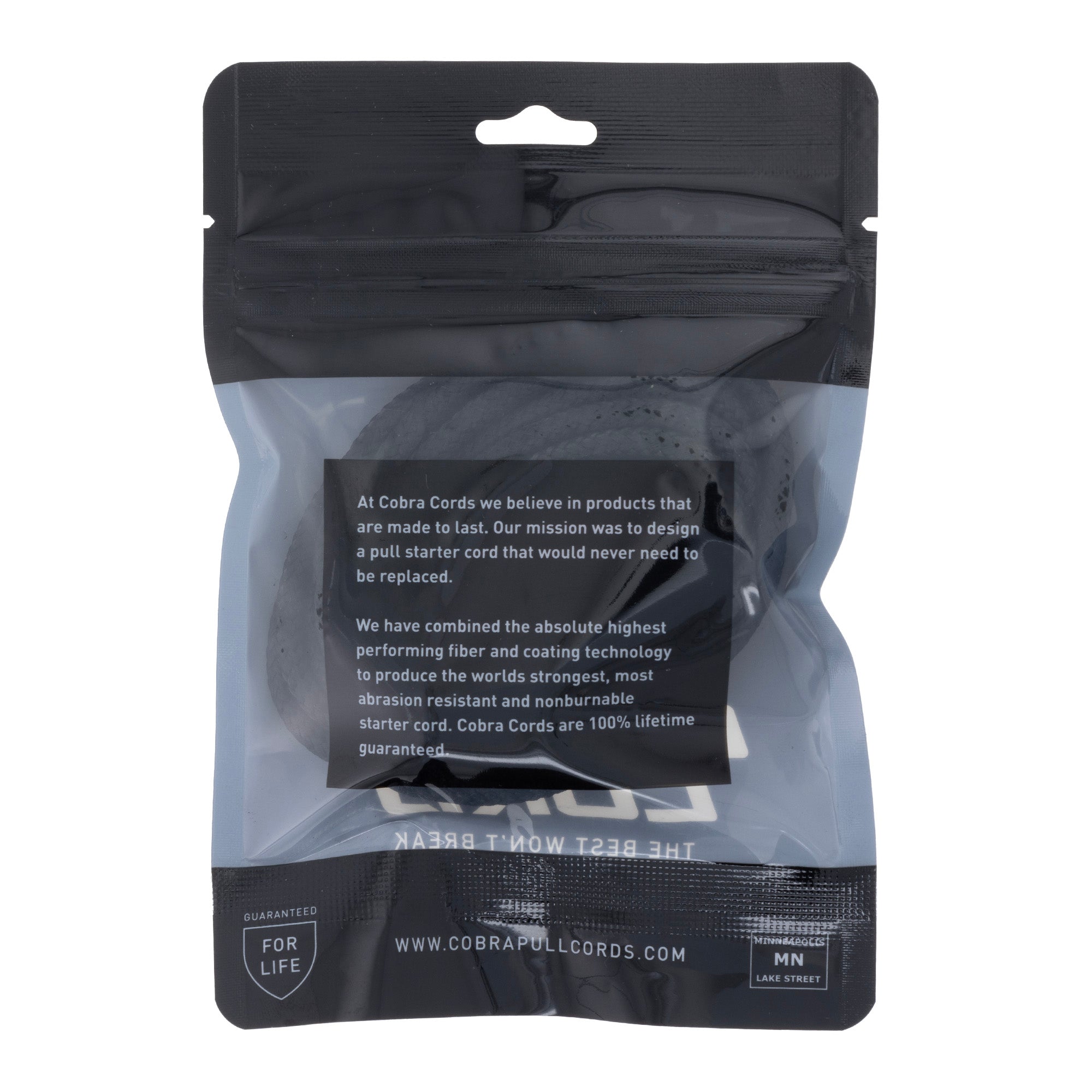 Polaris 2889918 Black X Cobra Cord Patriot Pro RMK Indy Voyageur Switchback