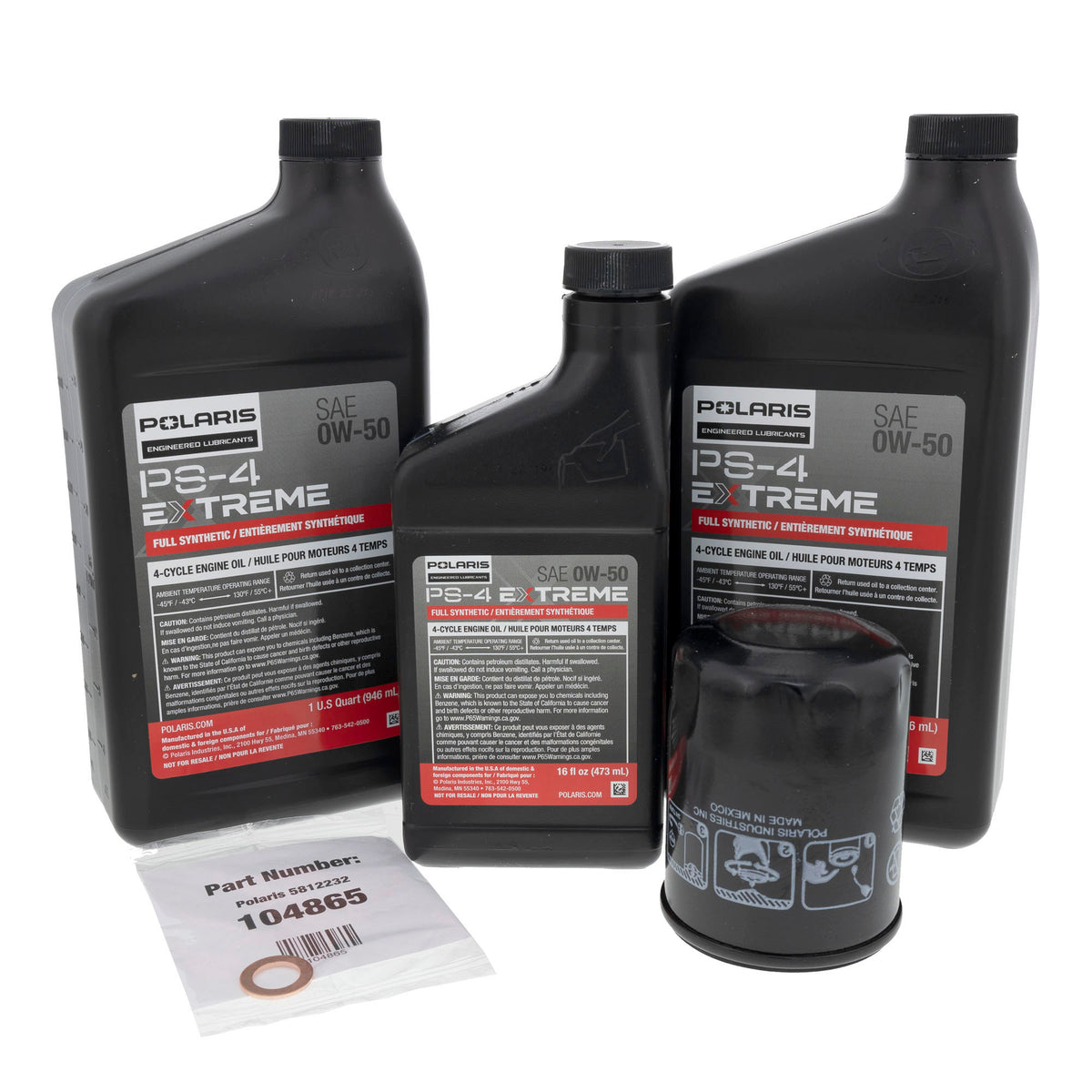 Polaris Extreme Duty Oil Change Kit 2890057