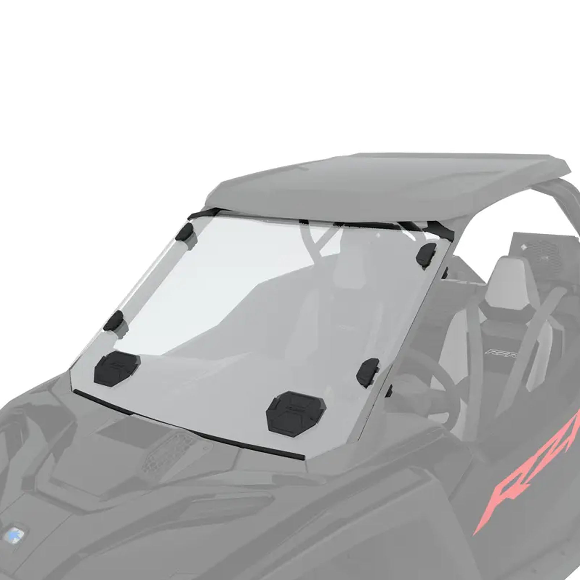 Polaris Lock & Ride Full Vented Windshield 2890375