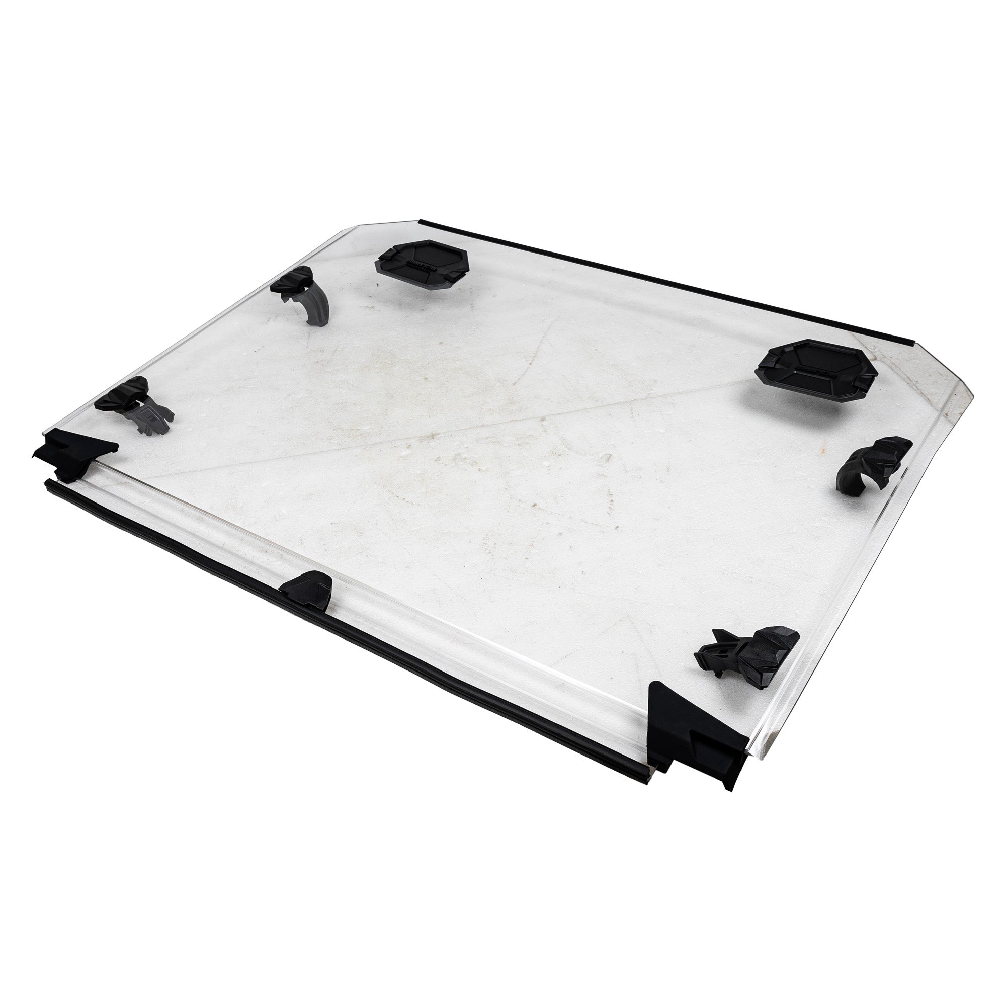 Polaris 2890377 Lock & Ride Full Vented Windshield Hard Coat Poly 4-Seat RZR Pro