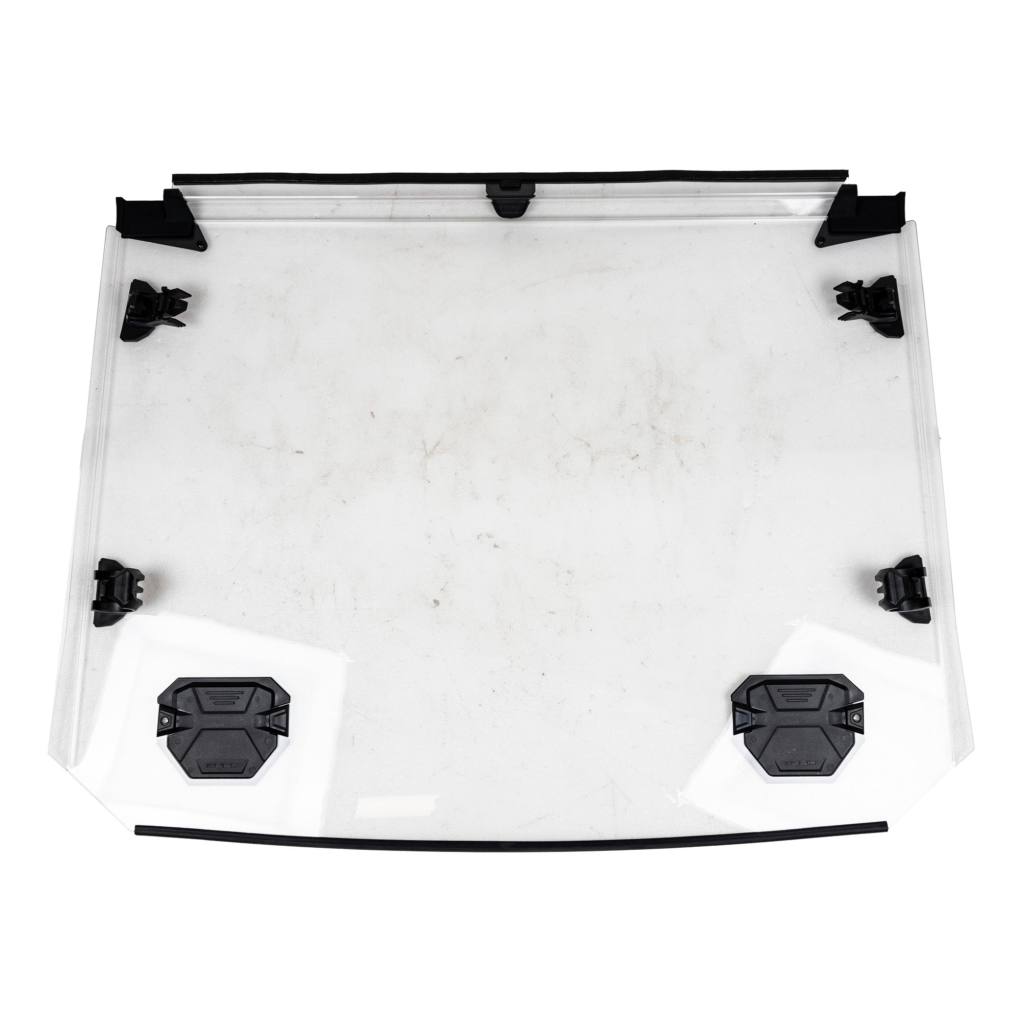 Polaris 2890377 Lock & Ride Full Vented Windshield Hard Coat Poly 4-Seat RZR Pro