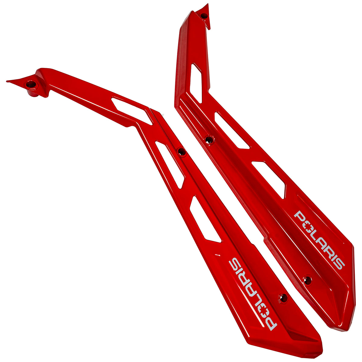 Polaris Indy Red Low Profile Rock Sliders 2890394-293 alternate view